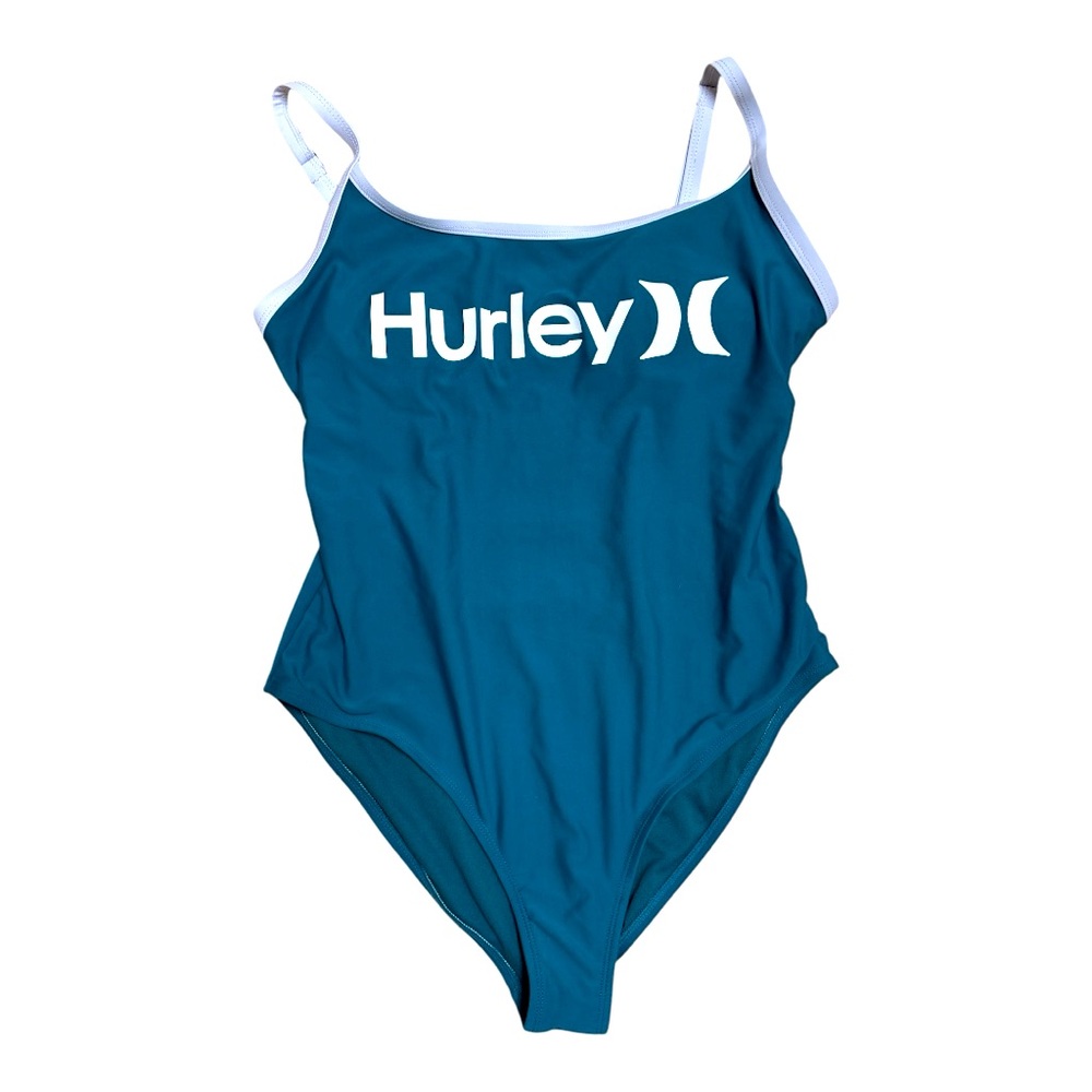 Hurley Women's Teal One-Piece Swimsuit